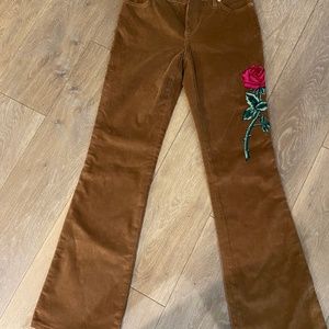 Moschino Corduroy Pants Bottoms Size 29